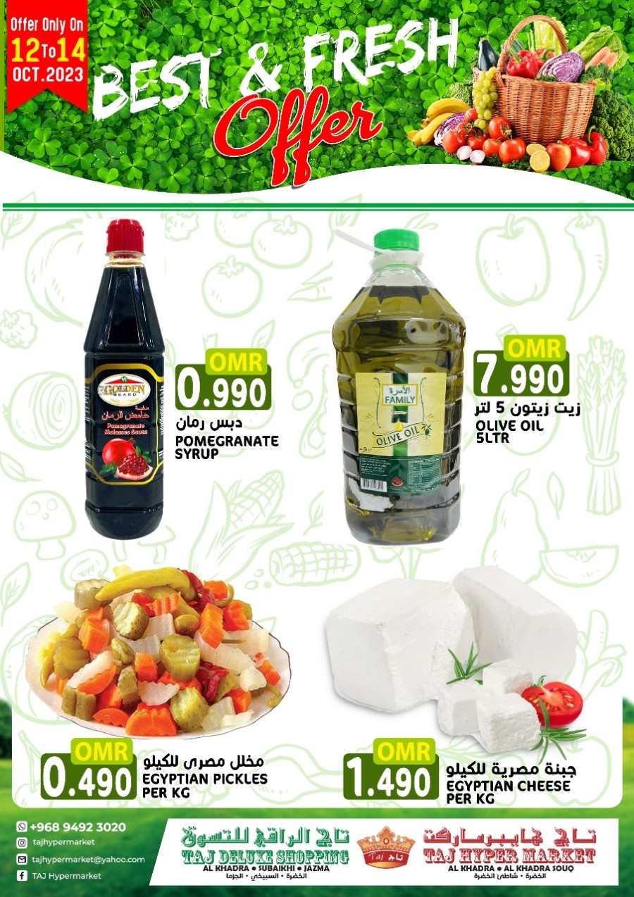 Best & Fresh 12-14 October 2023