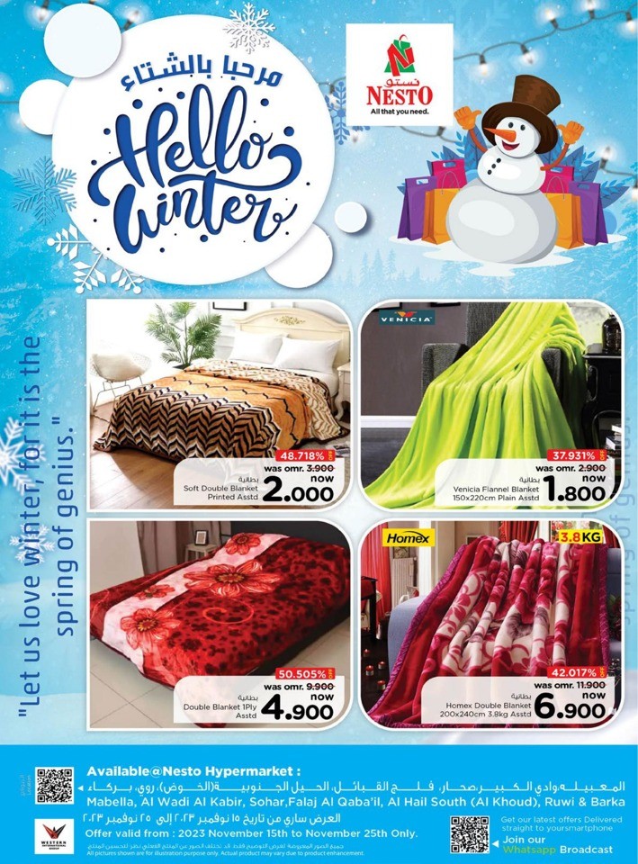Nesto Hello Winter Promotion