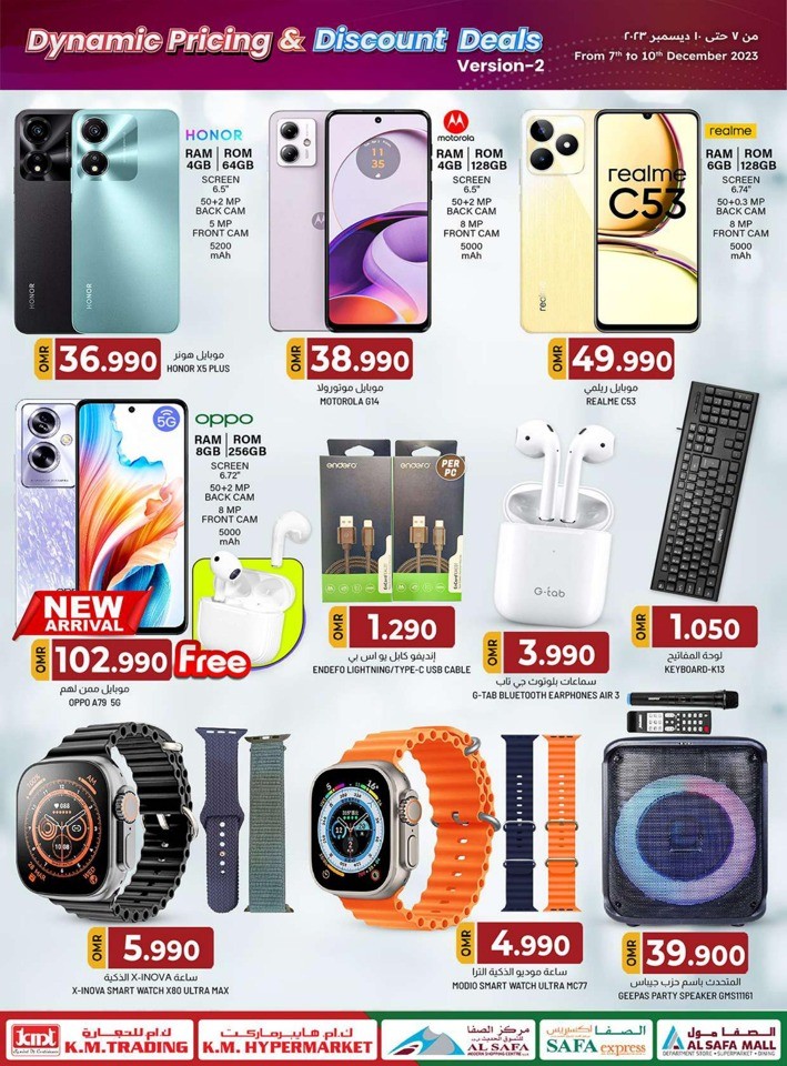 KM Trading Dynamic Pricing Deals