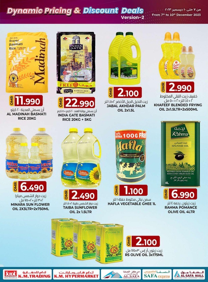 KM Trading Dynamic Pricing Deals