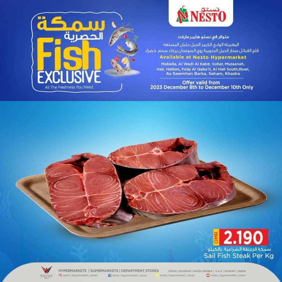 Nesto Fish Exclusive Deal