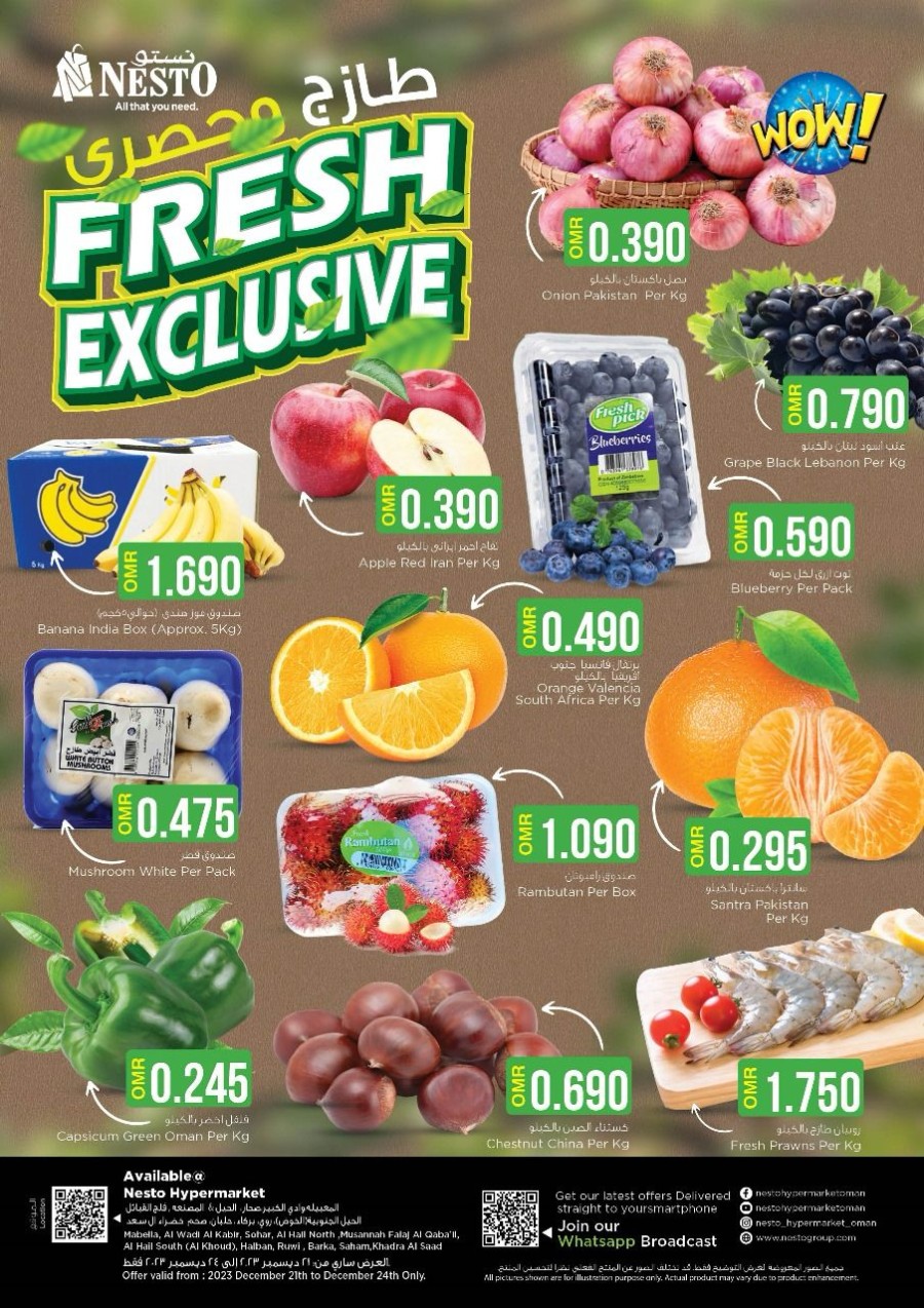 Nesto Fresh Exclusive Deal