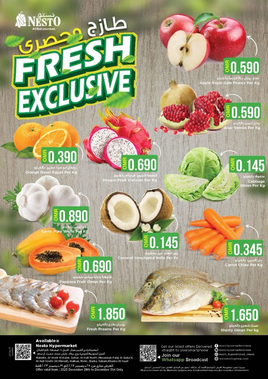 Nesto Fresh Exclusive Deal