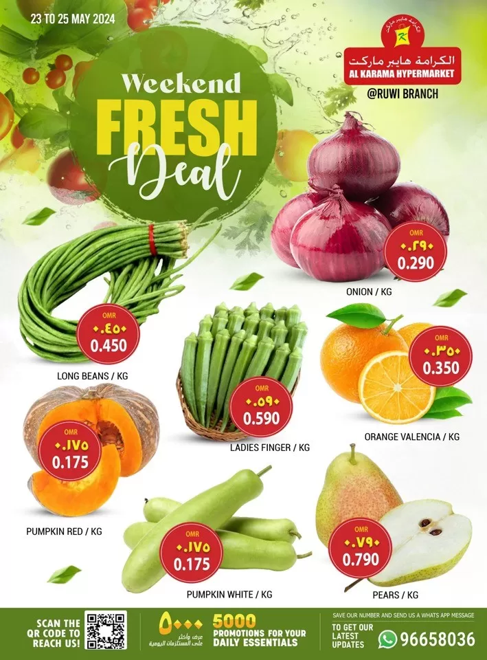 Weekend Fresh 23-25 May 2024