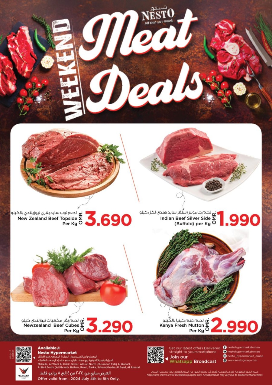 Nesto Weekend Meat Deals