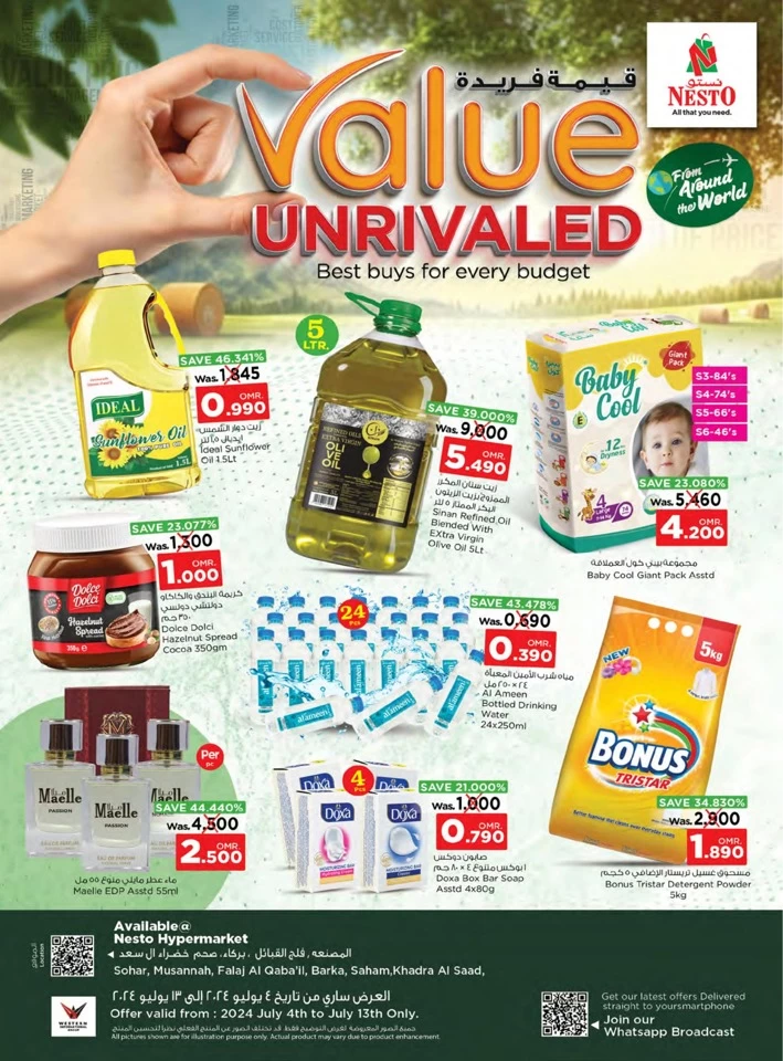 Nesto Value Unrivaled Sale