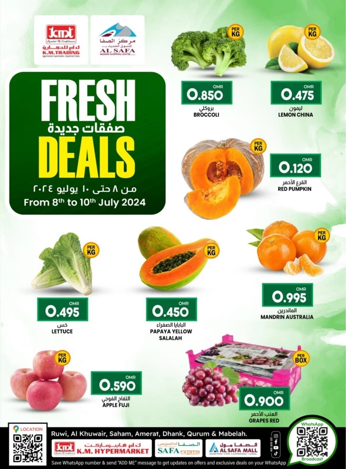 Fresh Deal 8-10 July 2024