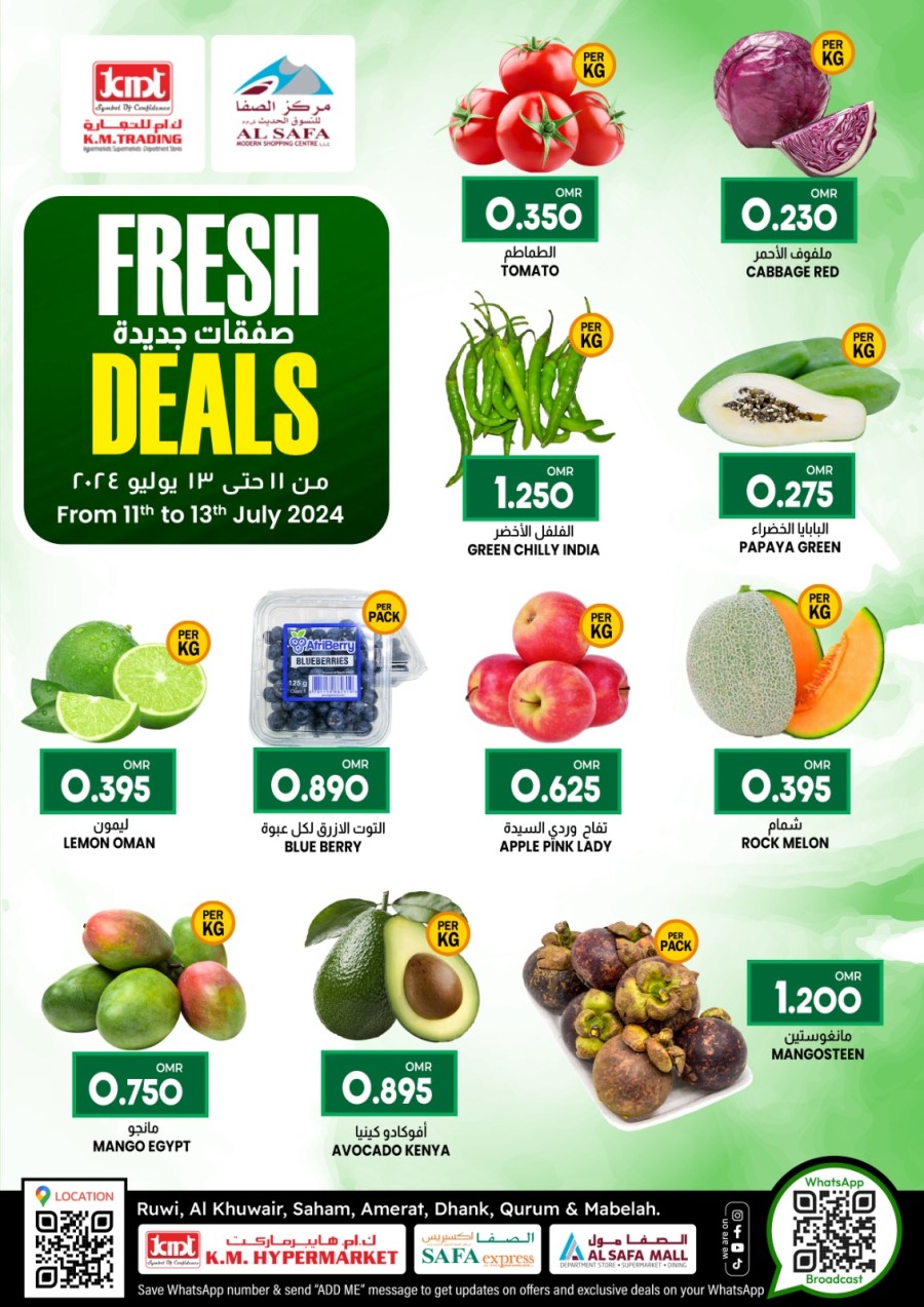 Fresh Deal 11-13 July 2024