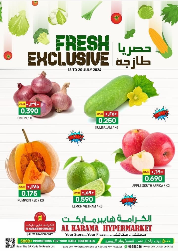 Fresh Exclusive 18-20 July 2024