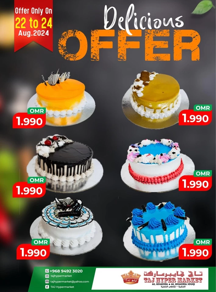 Taj Hypermarket Delicious Offer