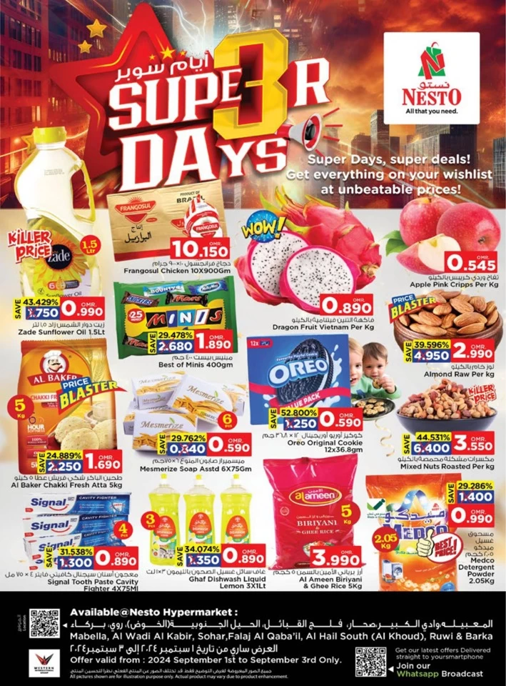 Nesto Super 3 Days Deal