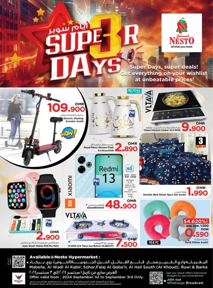 Nesto Super 3 Days Deal