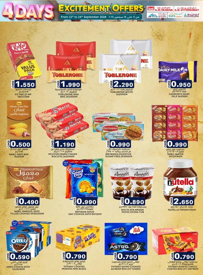 KM Hypermarket 4 Days Offers