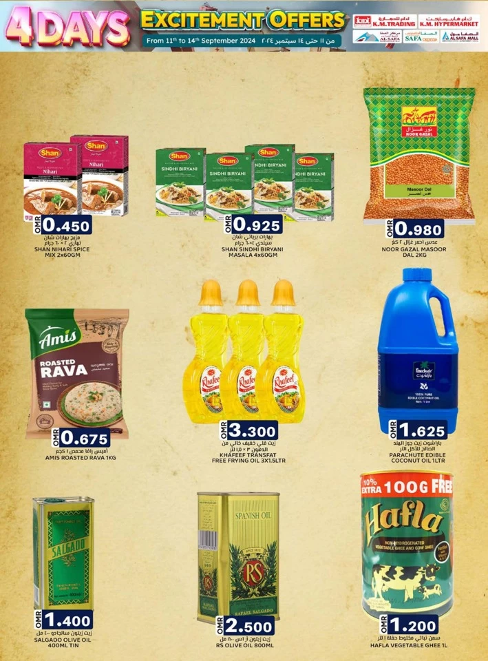 KM Hypermarket 4 Days Offers