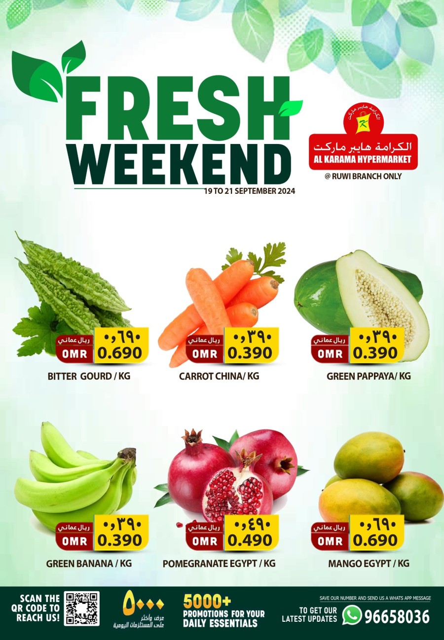 Fresh Weekend 19-21 September 2024