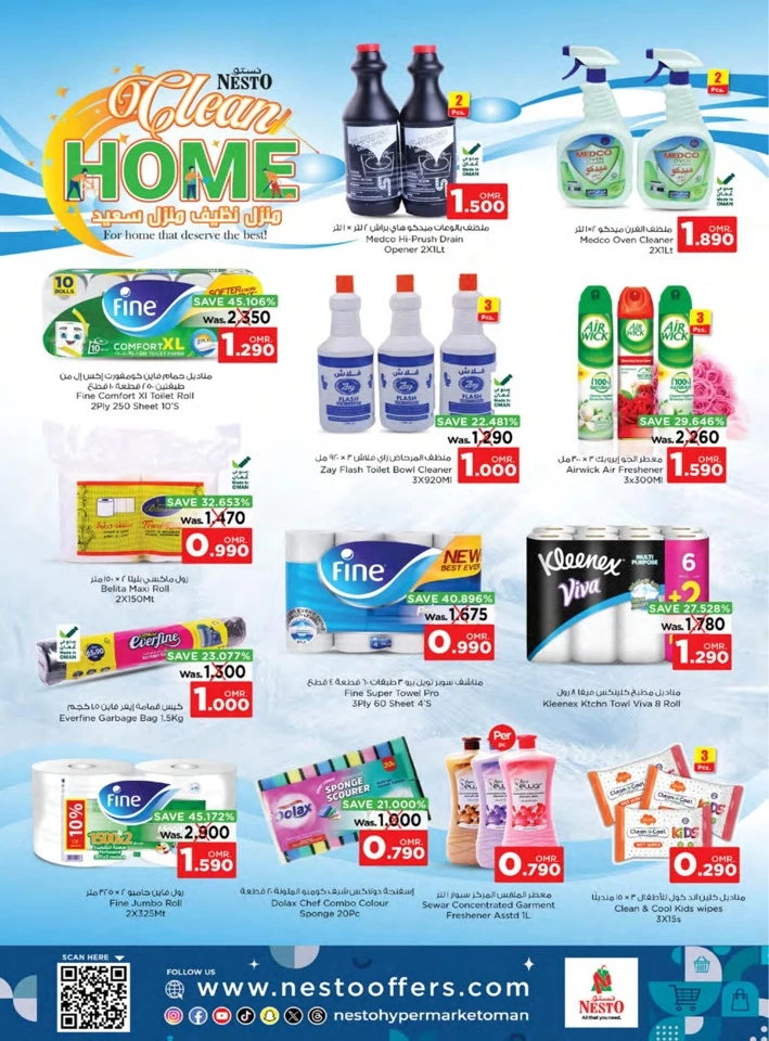 Nesto Clean Home Great Deal