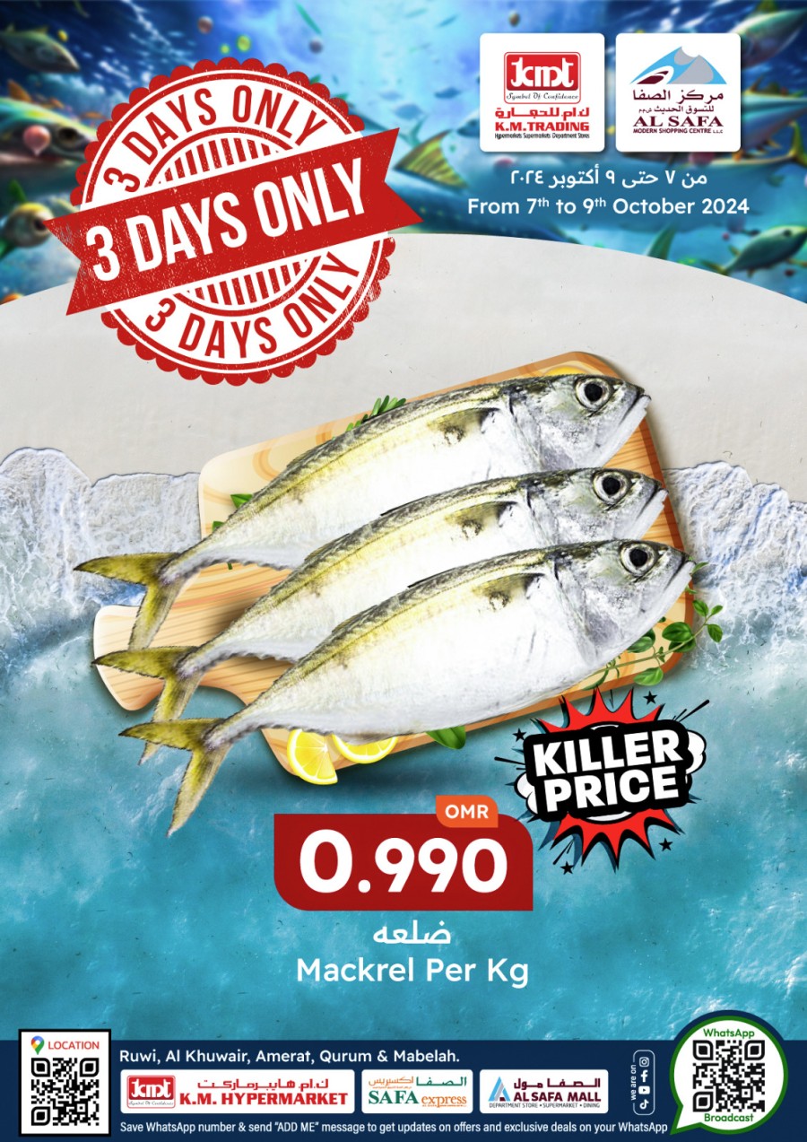 Killer Price 7-9 October 2024
