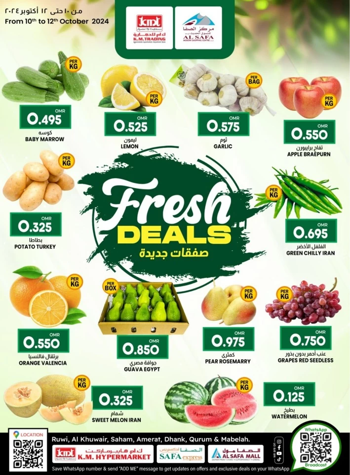 Fresh Deals 10-12 October 2024