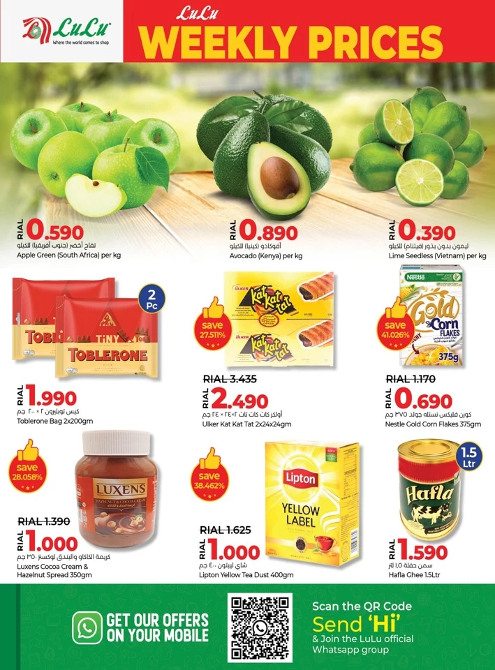 Weekly Prices 10-13 October 2024