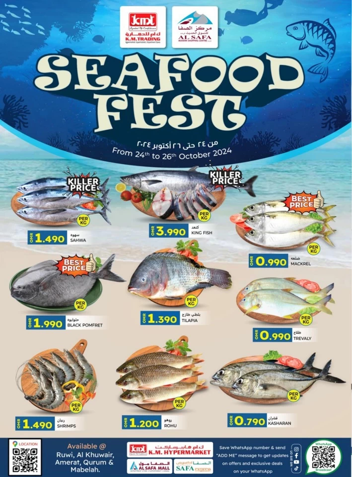 Seafood Fest 24-26 October 2024