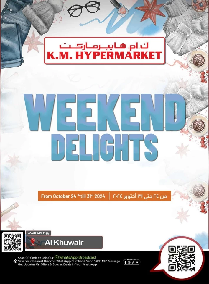 Weekend Delights 24-31 October 2024