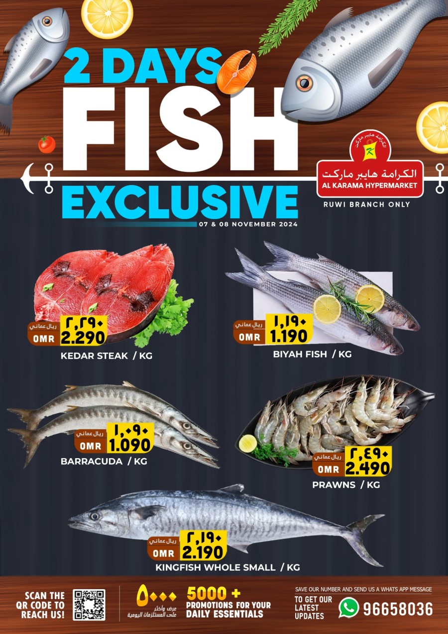 Fish Exclusive 7-8 November 2024