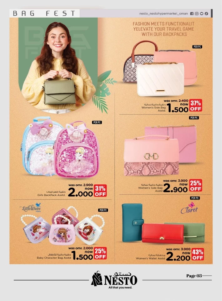 Nesto Bag Fest Promotion