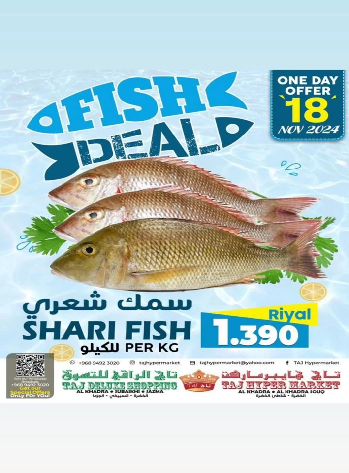 One Day Offer 18 November 2024