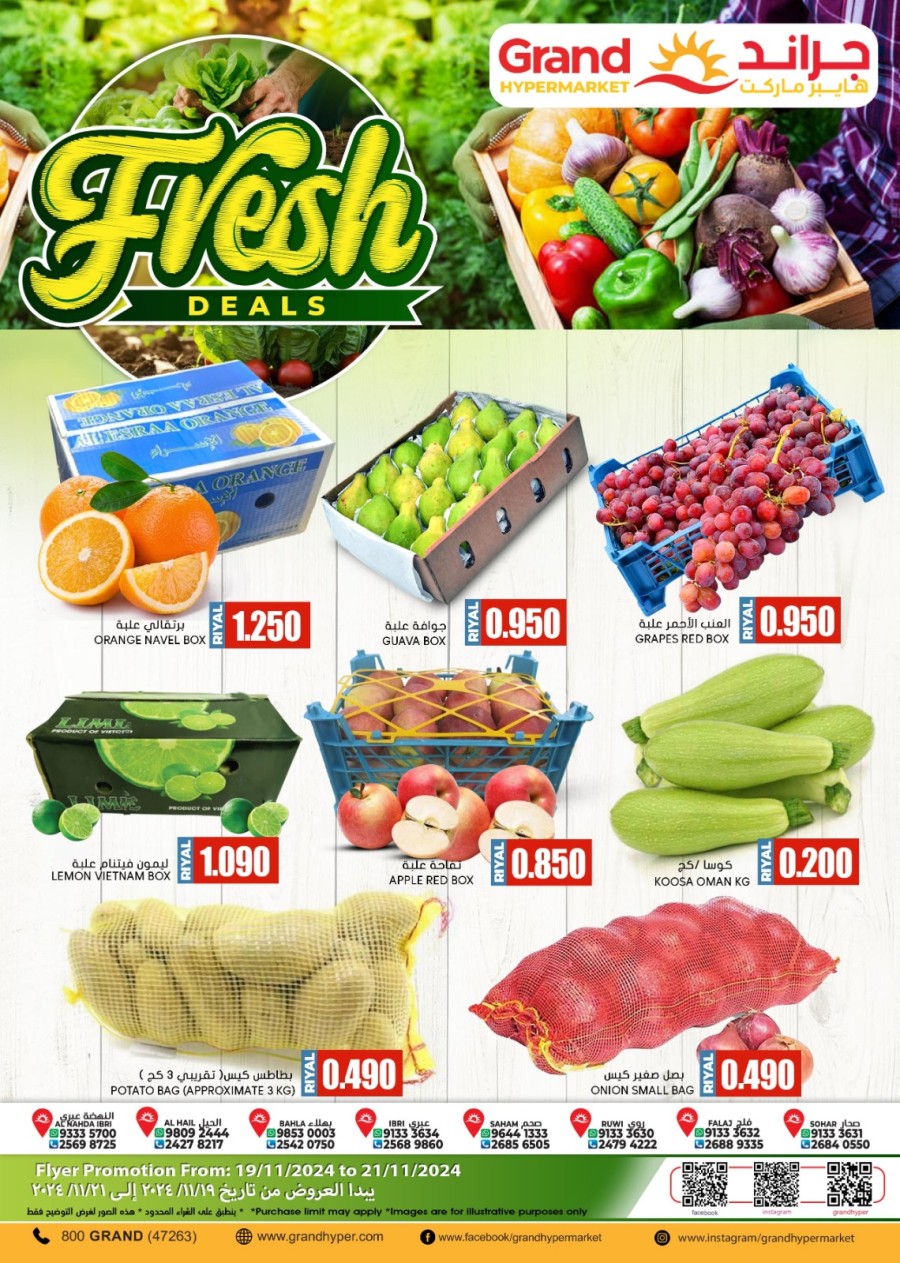 Fresh Deals 19-21 November 2024