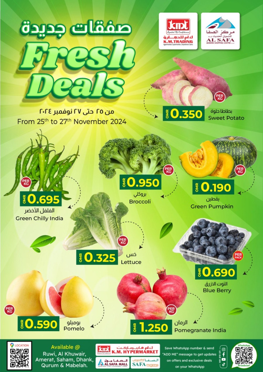 Fresh Deal 25-27 November 2024