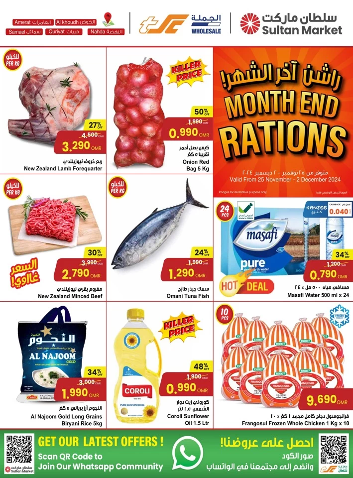 Month End Rations Promotion