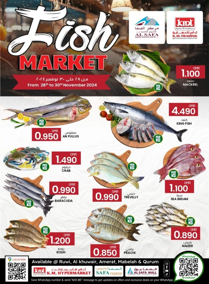 Fish Market 28-30 November 2024