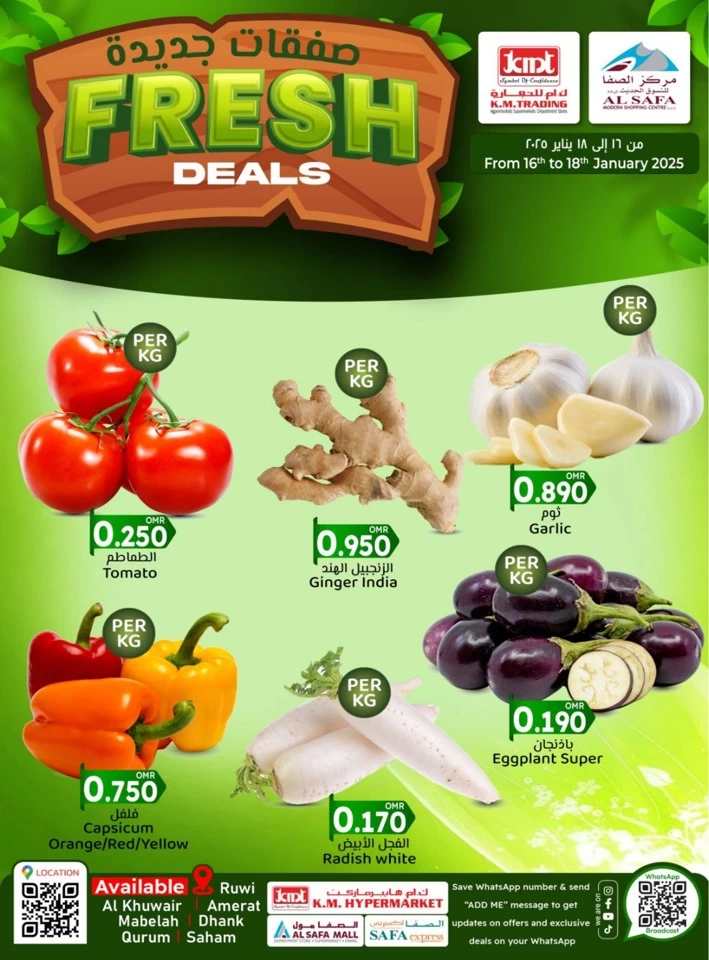 Fresh Deals 16-18 January 2025