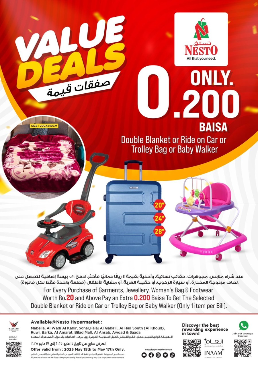 Nesto Value Deals