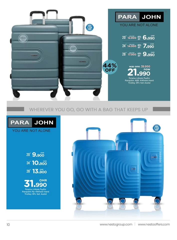 Nesto Back To Home Deals