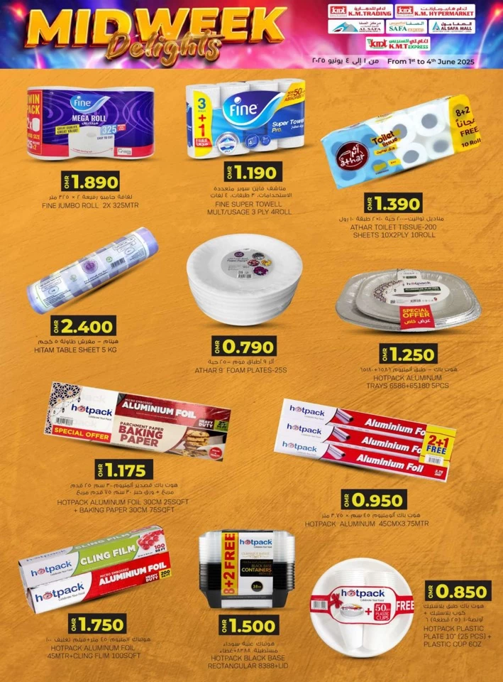 KM Trading Midweek Delights
