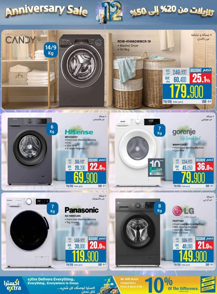 Extra Stores Anniversary Sale