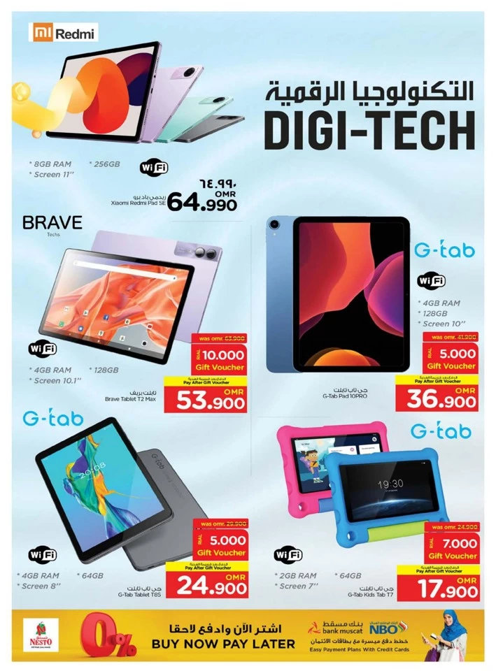 Nesto Digi Tech Promotion