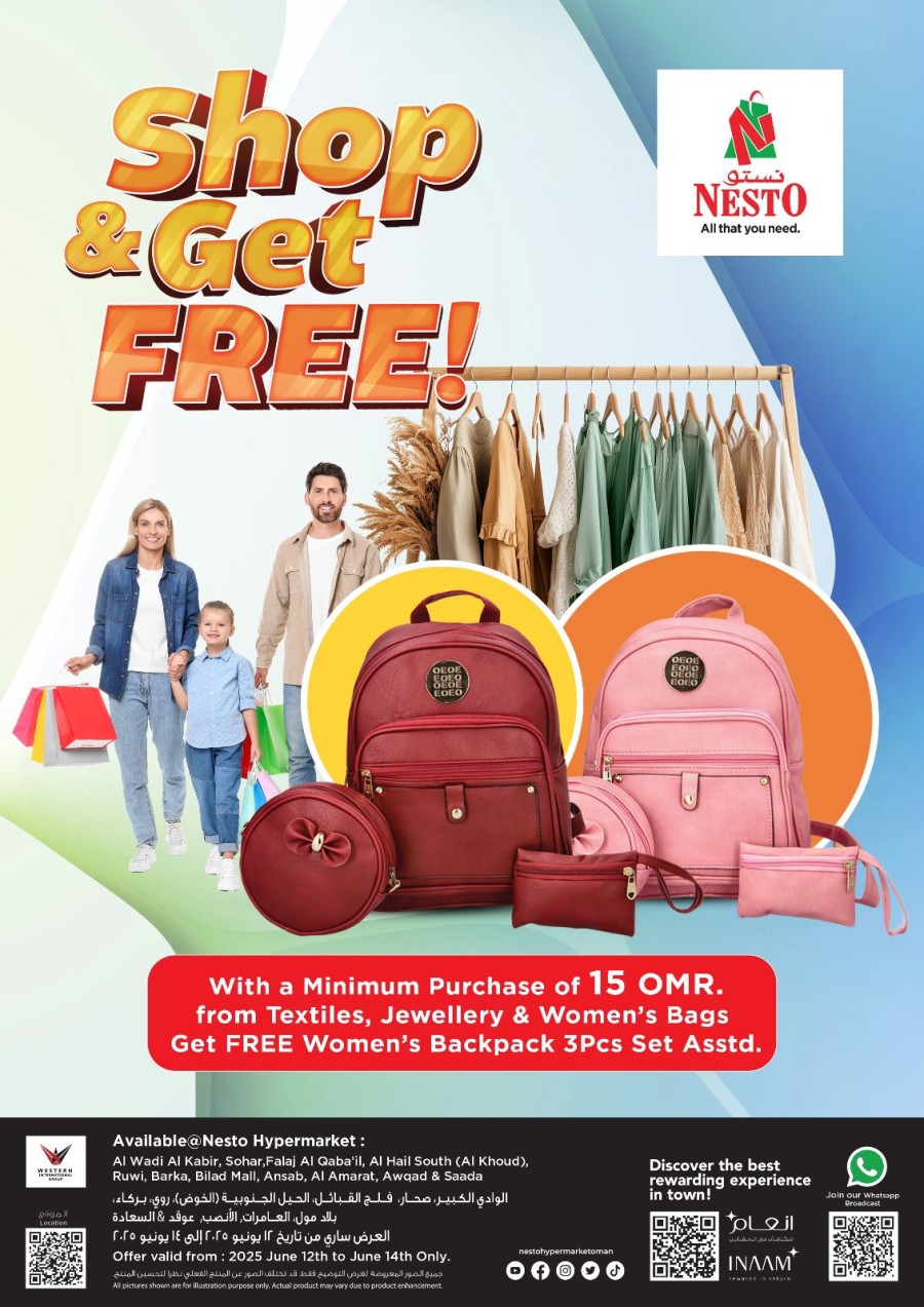 Nesto Shop & Get Free