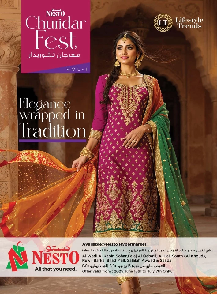 Nesto Churidar Fest Offers