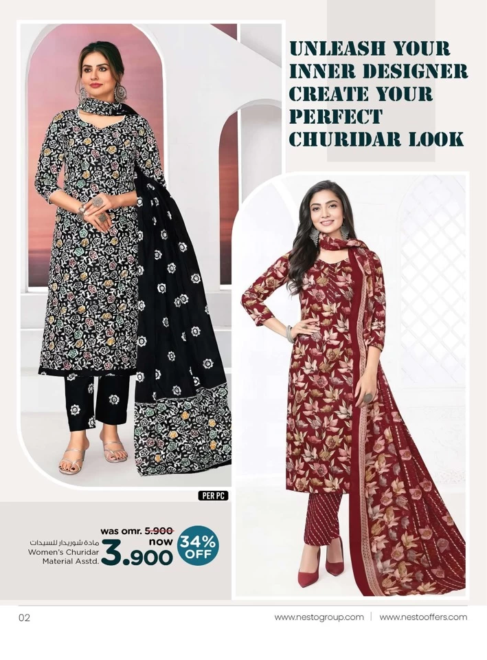 Nesto Churidar Fest Offers