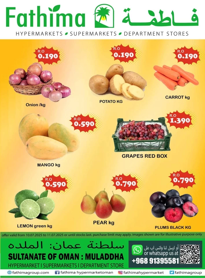 Weekend Fresh 10-11 July 2025