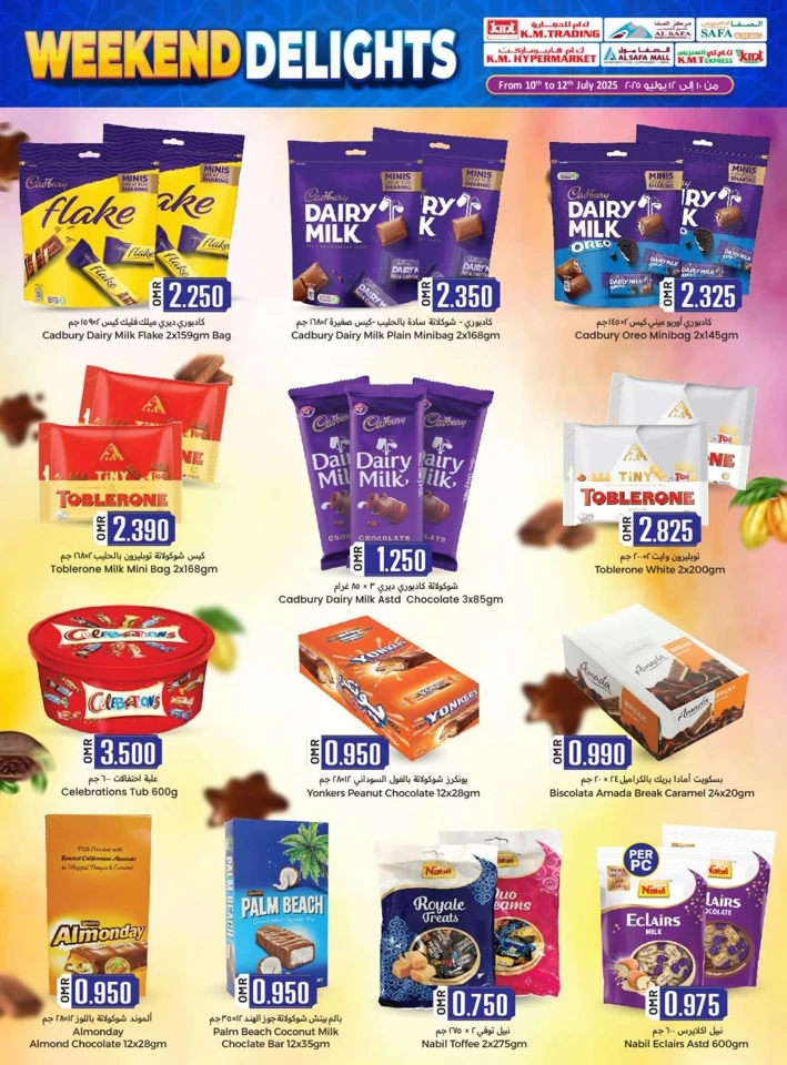 Weekend Delights 10-12 July 2025