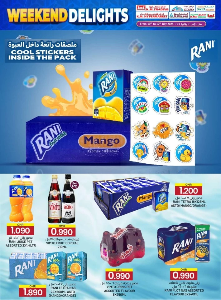 Weekend Delights 10-12 July 2025