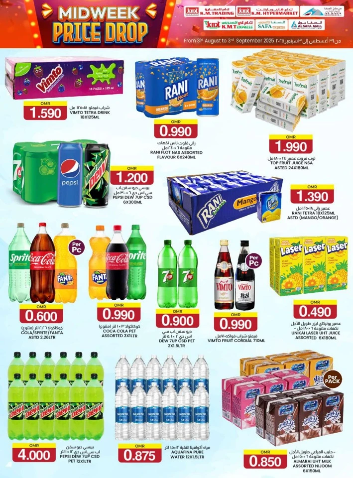 KM Trading Midweek Price Drop