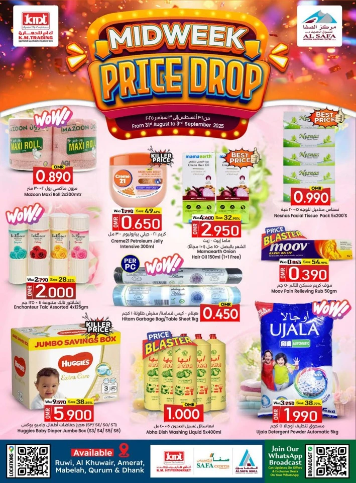 KM Trading Midweek Price Drop