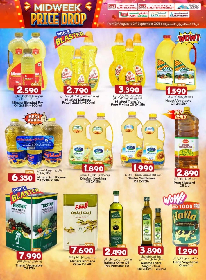 KM Trading Midweek Price Drop