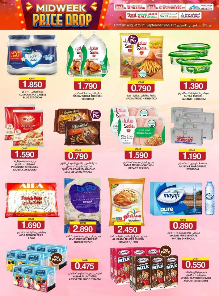 KM Trading Midweek Price Drop