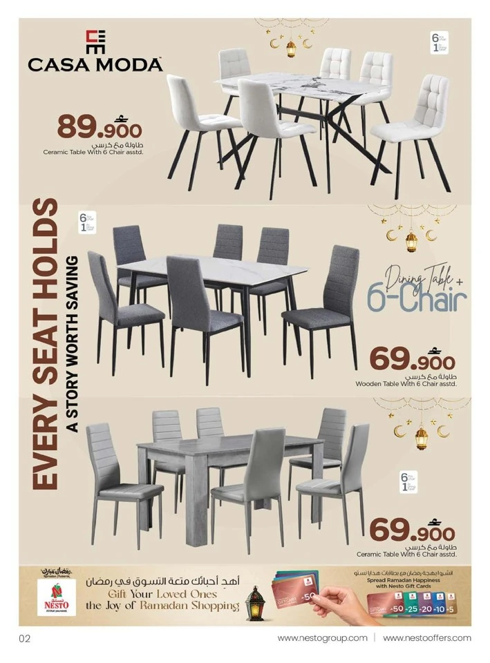 Nesto The Big Furniture Fest Offer