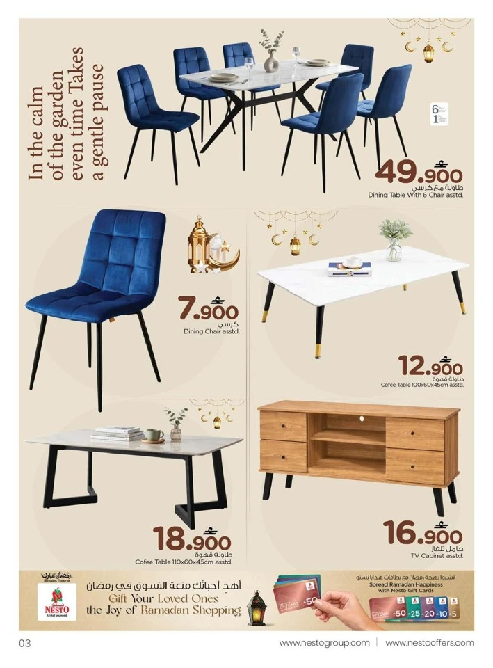 Nesto The Big Furniture Fest Offer